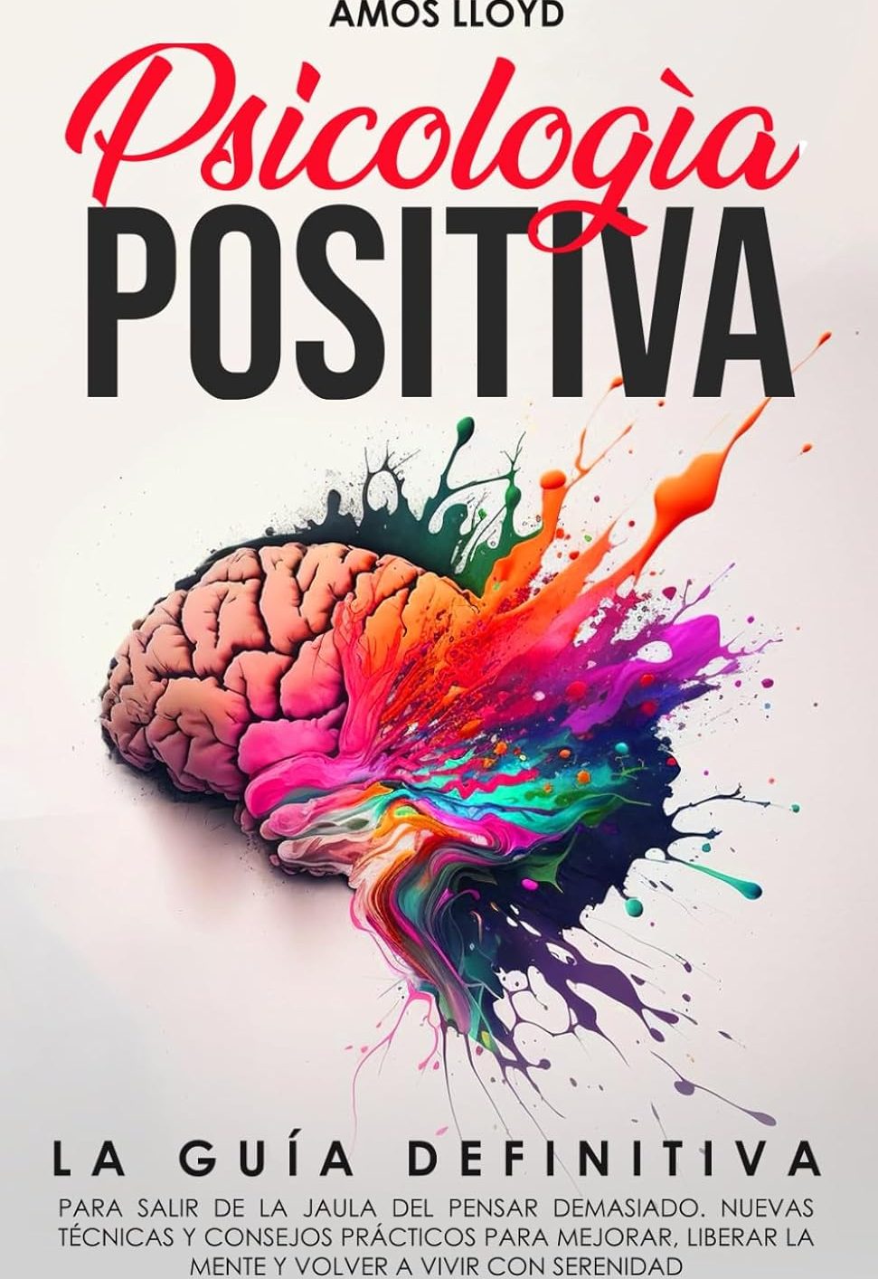Portada del libro "La hipótesis de la felicidad" con fondo amarillo y una gran sonrisa.
